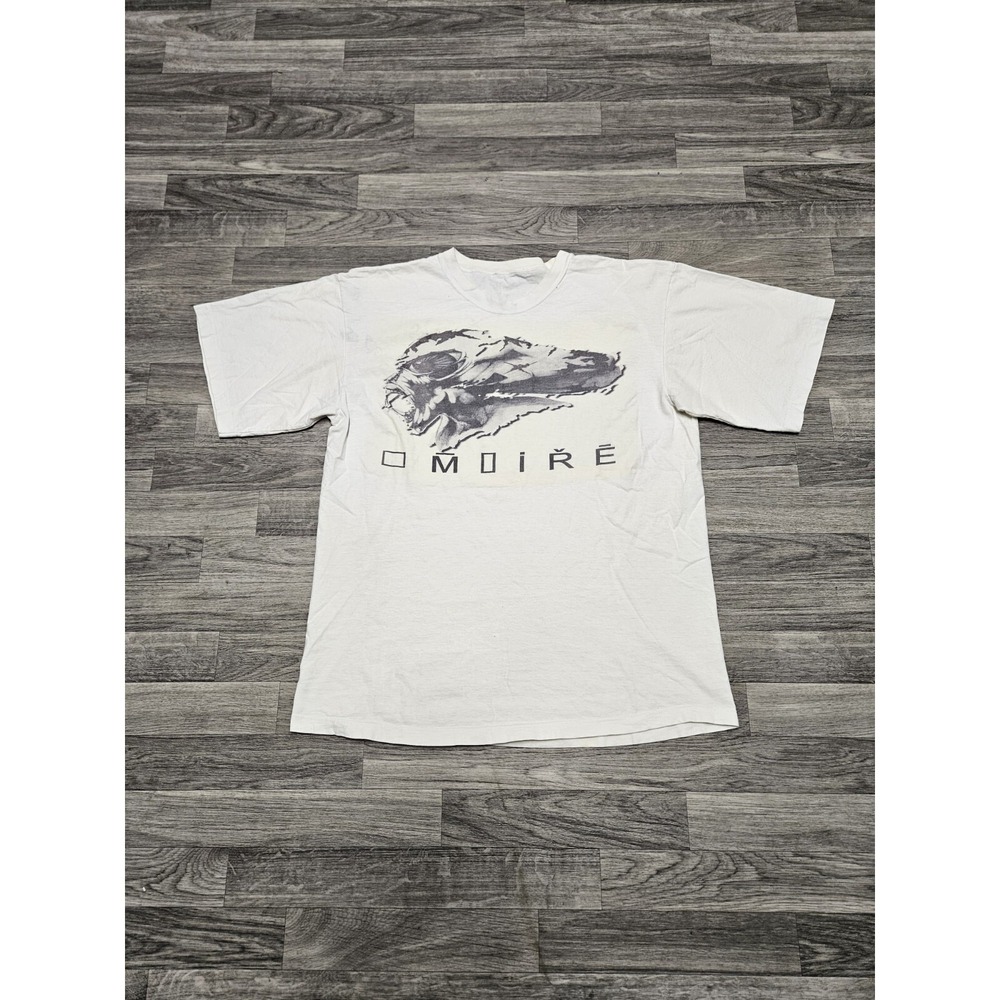 Vintage 90's Aliens Graphic Type White T-Shirt Size Large Single Stitched